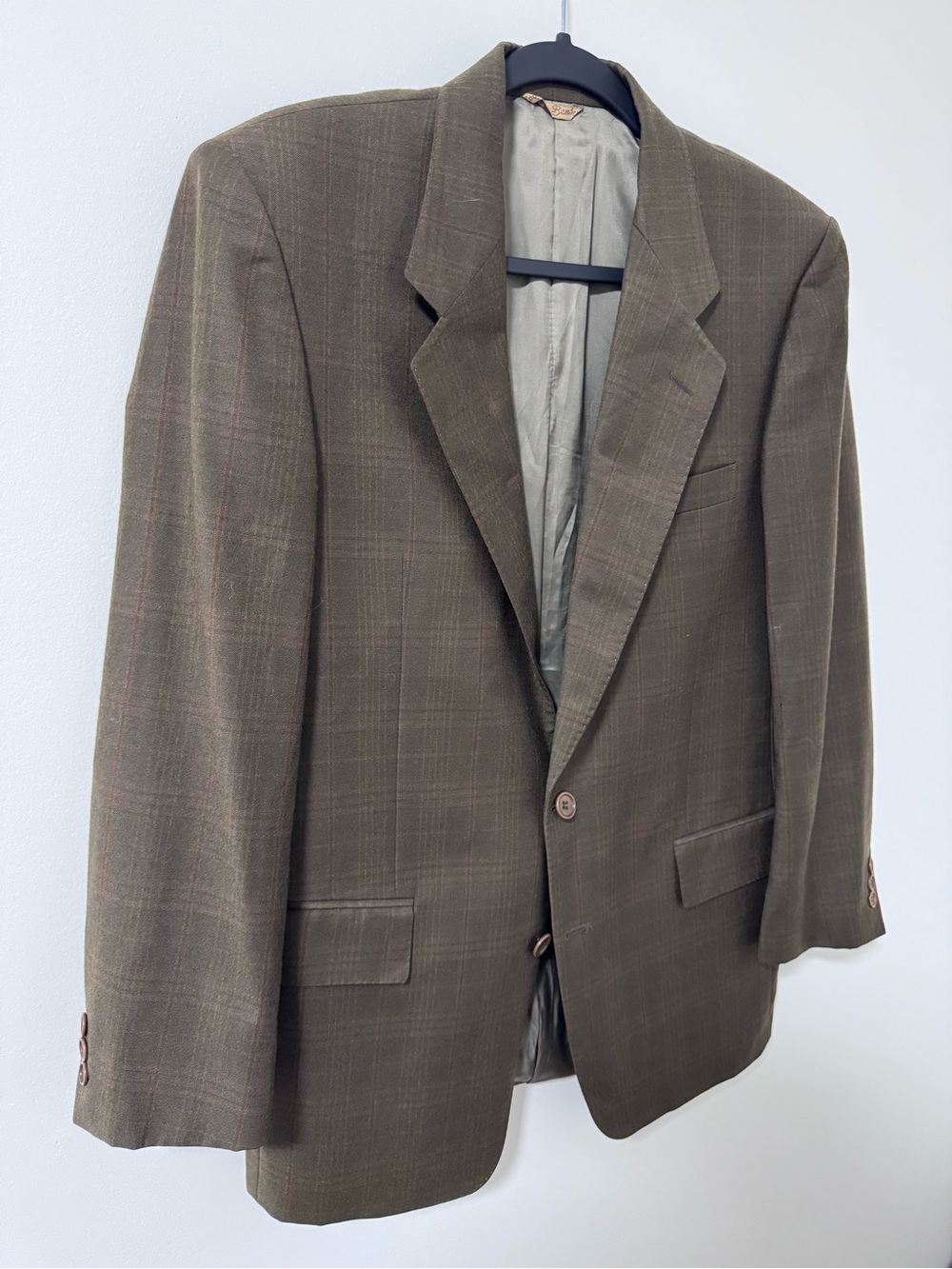 Vintage Antonio Baldan Italian Wool Blazer Jacket Men’s IT 46R /US 36R / Drop 8